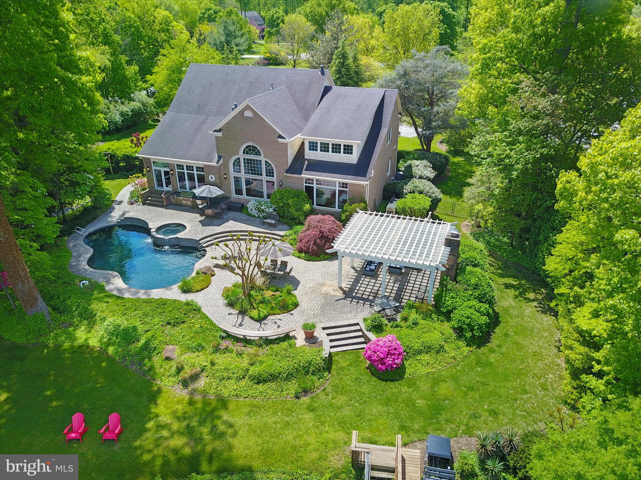 312 Kyle Road Crownsville, MD 21032 - Photo 50 of 65 Aerial view of the amenities and landscaping