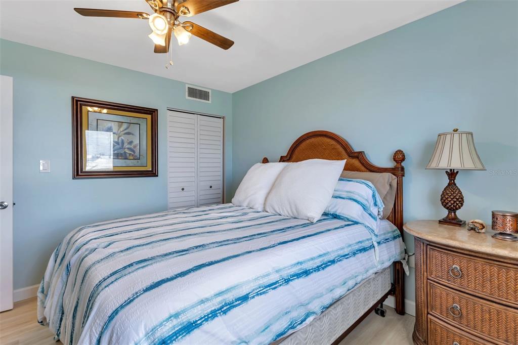 1500 Park Beach Circle, Unit 3B Punta Gorda, FL 33950 - Photo 18 of 57 a bedroom with bed and window