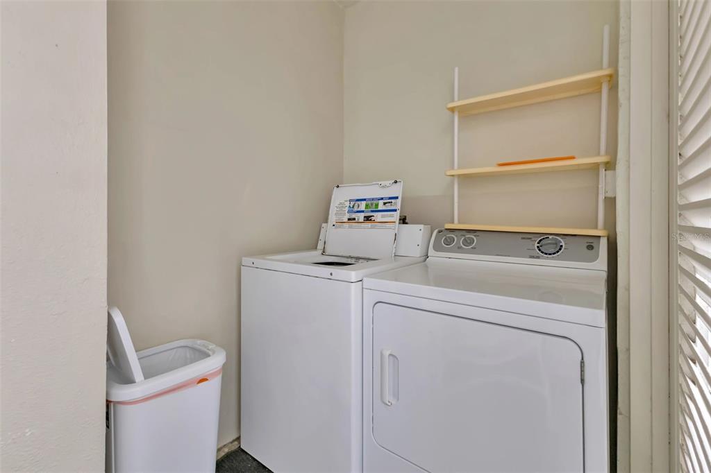 1500 Park Beach Circle, Unit 3B Punta Gorda, FL 33950 - Photo 32 of 57 a utility room with dryer and washer