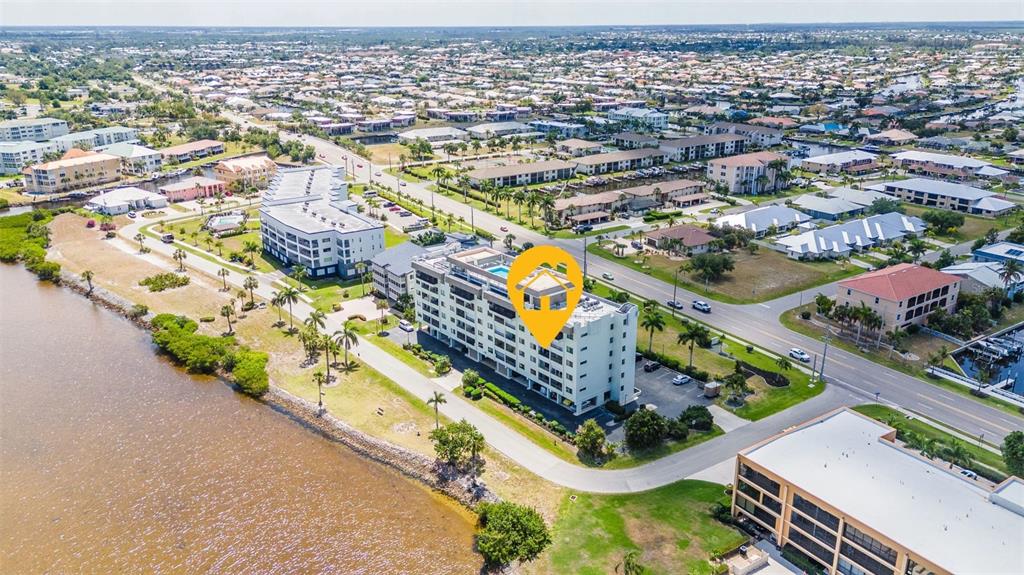 1500 Park Beach Circle, Unit 3B Punta Gorda, FL 33950 - Photo 4 of 57 an aerial view of a city