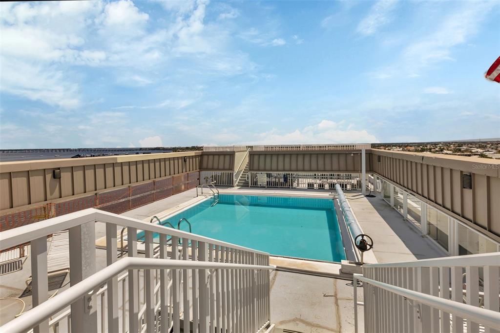 1500 Park Beach Circle, Unit 3B Punta Gorda, FL 33950 - Photo 41 of 57 a view of a balcony with wooden floor