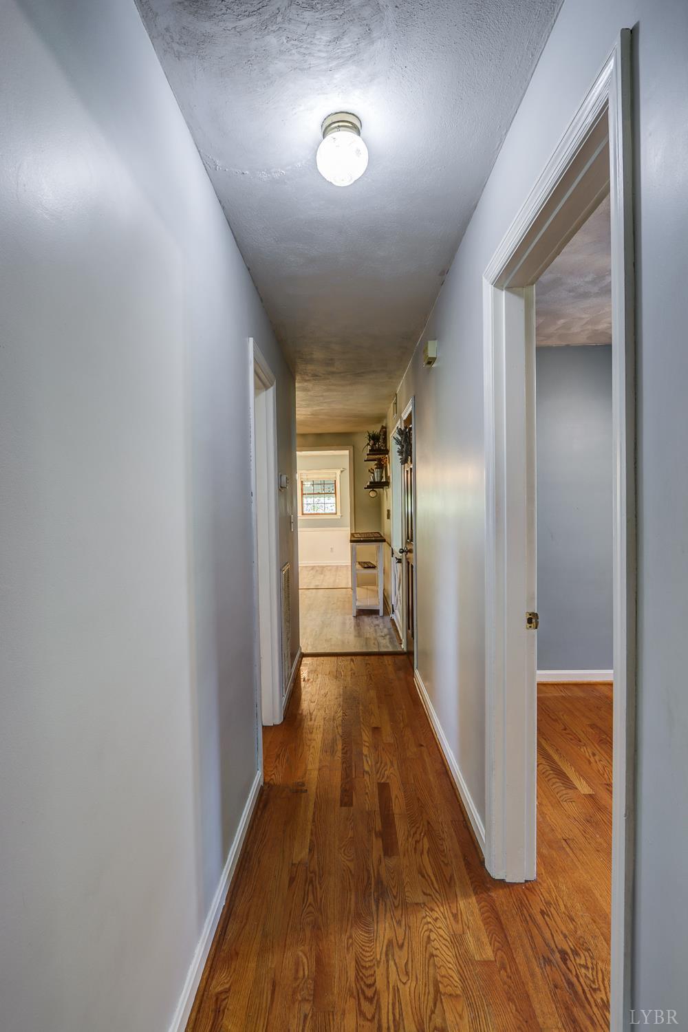 116 Bryant Road Lynchburg, VA 24502 - Photo 30 of 62 a view of a hallway with wooden floor