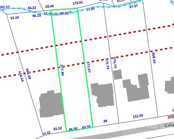 4009 Columbine Circle Charlotte, NC 28211 - Photo 3 of 3 a bathroom with a shower and a mirror
