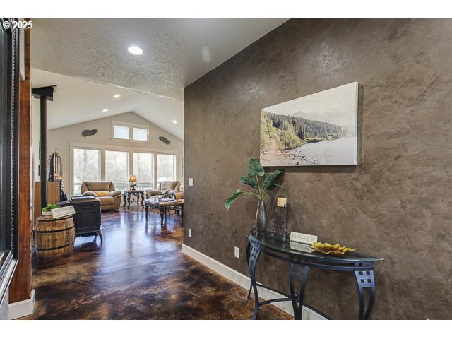22243 Hiawatha Road Rhododendron, OR 97049 - Photo 11 of 42 a living room with furniture and wooden floor
