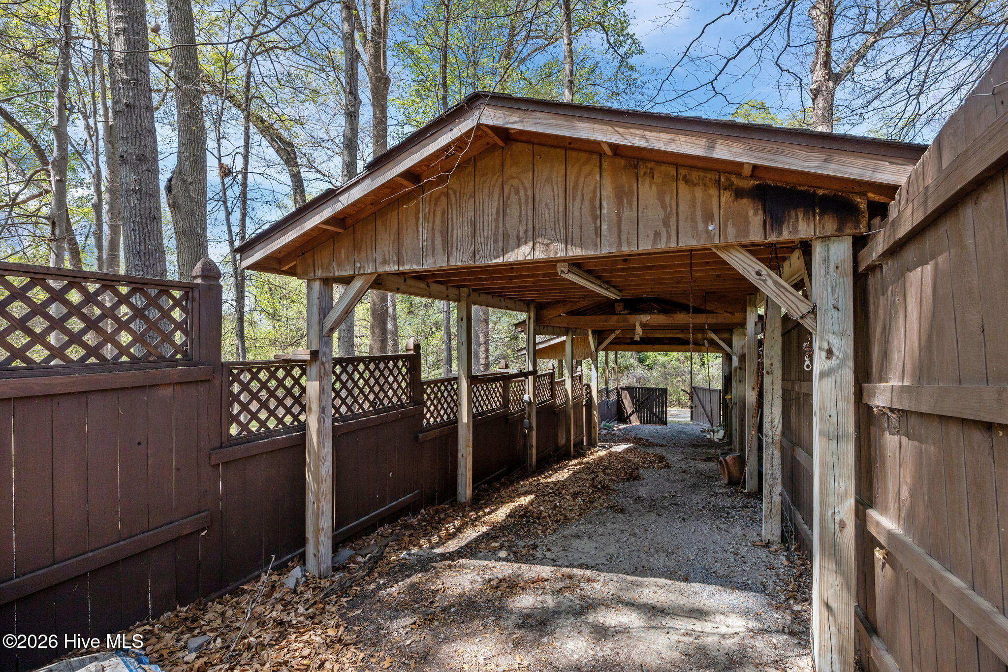 1104 West Rock Spring Road Greenville, NC 27858 - Photo 13 of 56 Covered Walk Way to Back of Property