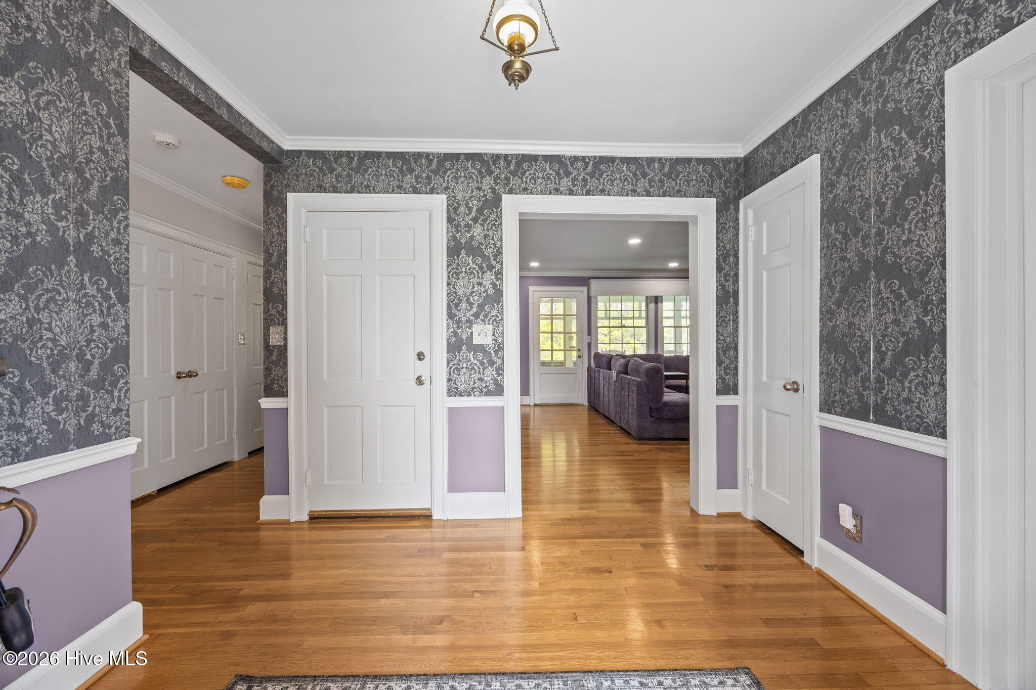 1104 West Rock Spring Road Greenville, NC 27858 - Photo 19 of 56 Front Door View of Hallway into Living Room