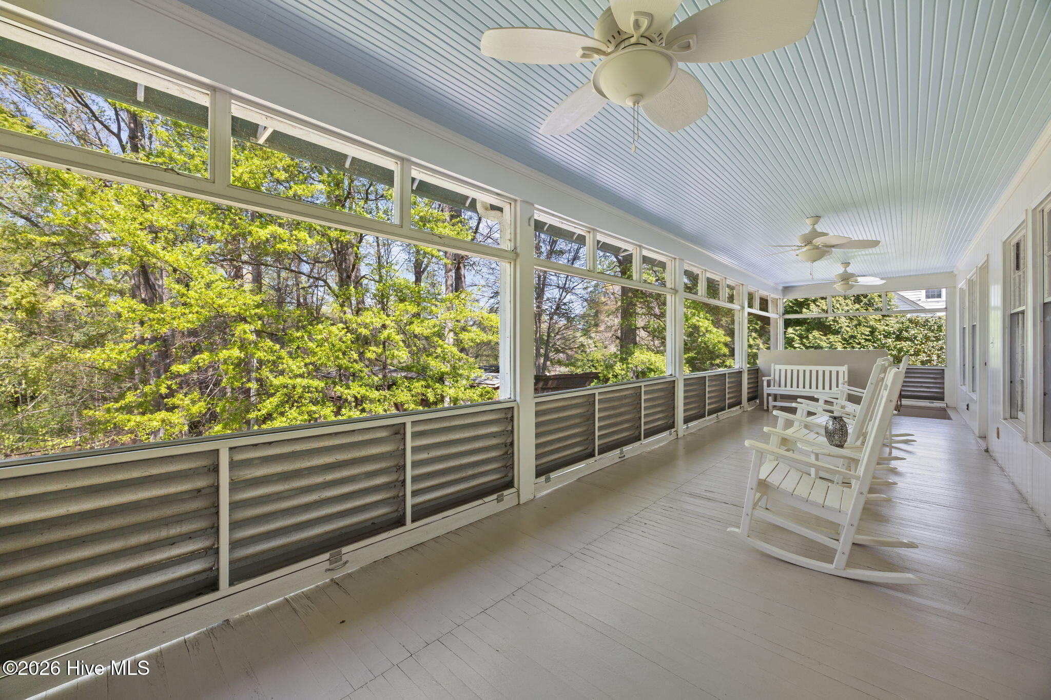 1104 West Rock Spring Road Greenville, NC 27858 - Photo 21 of 56 There is an upper & lower porch on the back of this home.