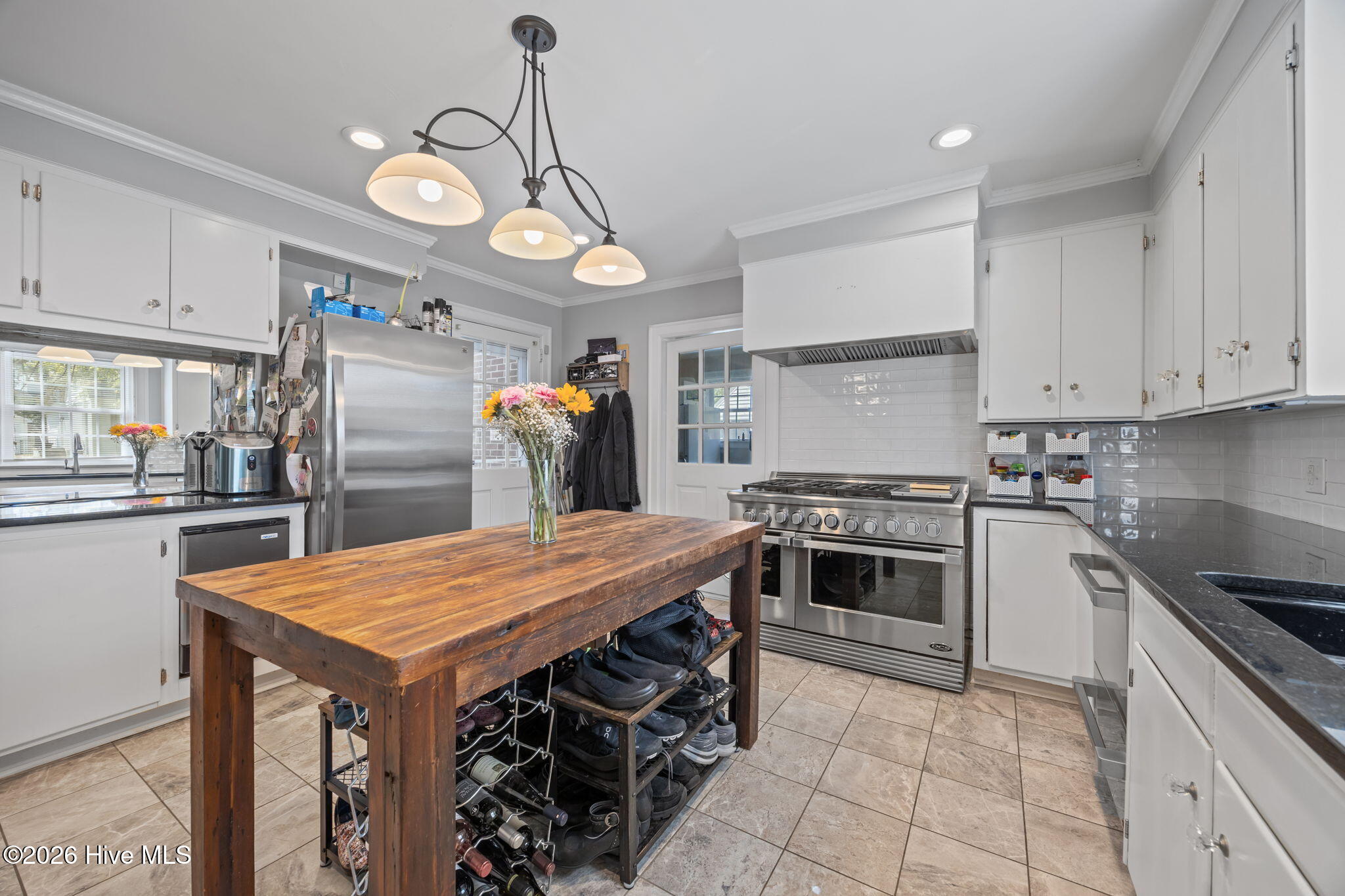 1104 West Rock Spring Road Greenville, NC 27858 - Photo 31 of 56 Moving Around the Kitchen - Solid Surface Counters - lots of storage and work space!