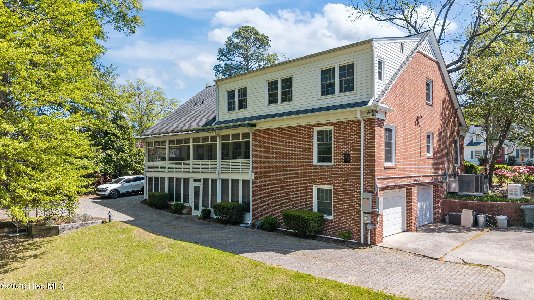 1104 West Rock Spring Road Greenville, NC 27858 - Photo 5 of 56 Back Elevation - Main and Lower Level have Porches Over Looking BackYard