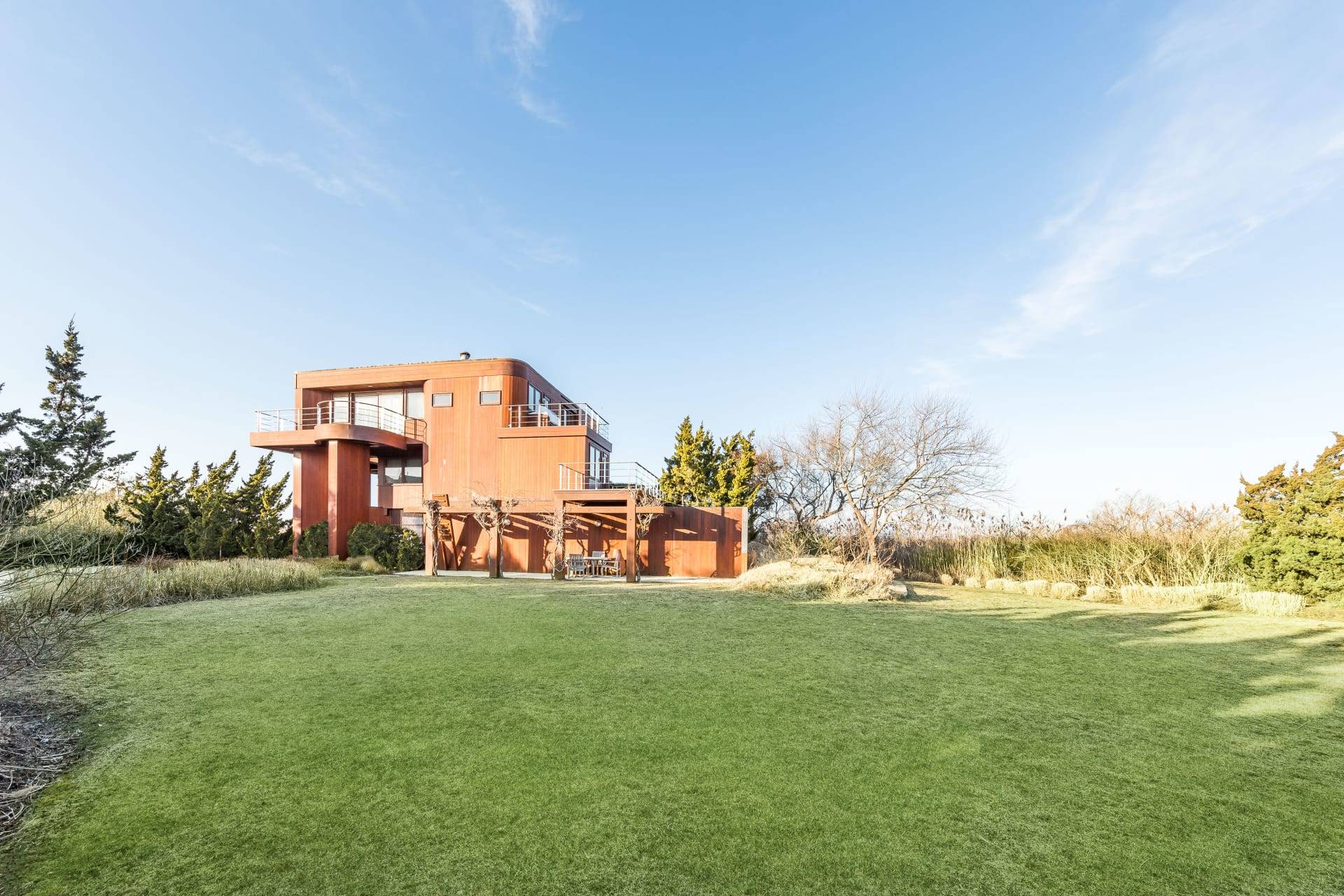 360 Dune Road Bridgehampton, NY 11932 - Photo 18 of 20 a view of a park with large trees