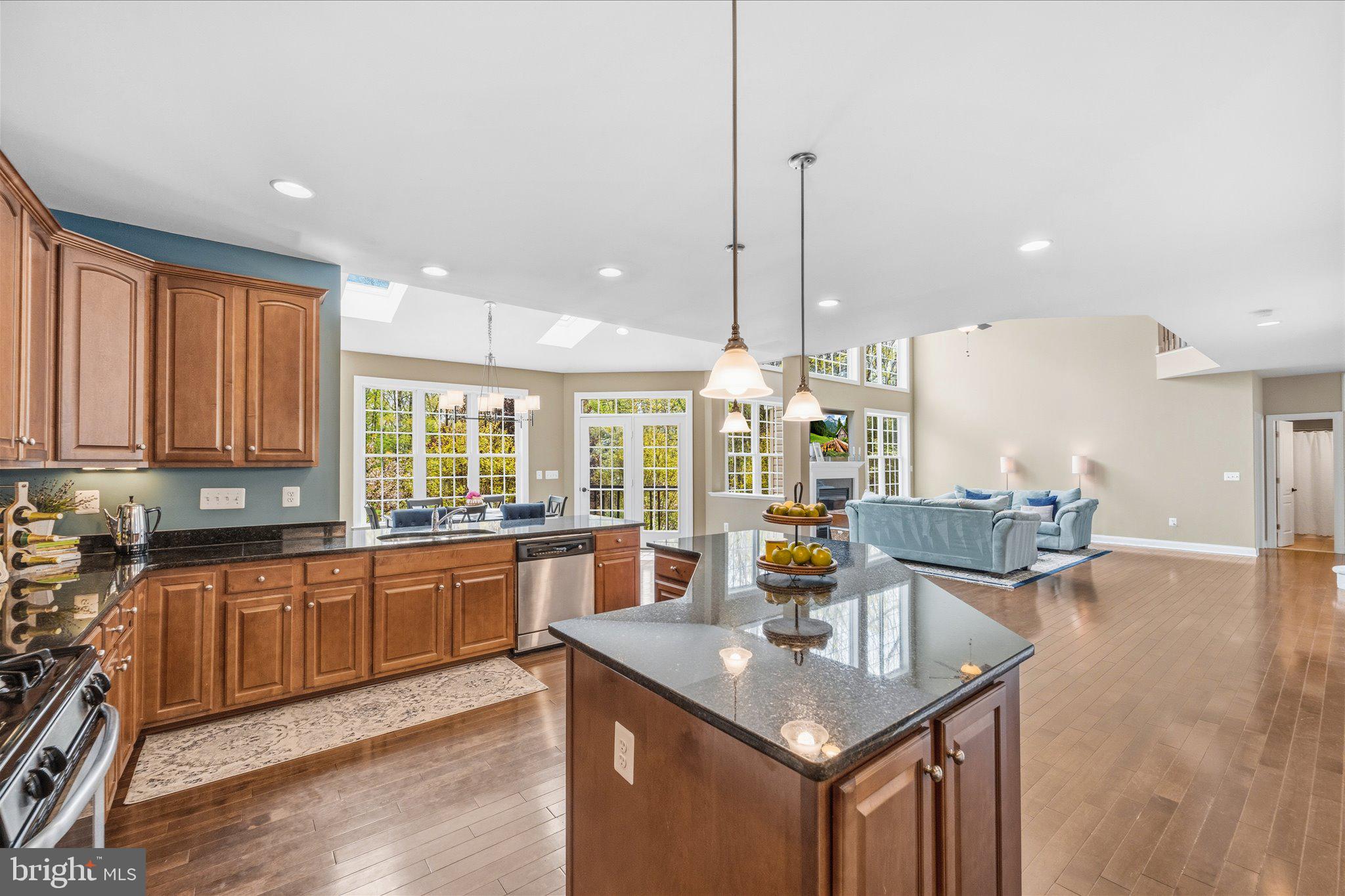 9055 Buckland Mill Road Gainesville, VA 20155 - Photo 8 of 76 Recessed Lighting & Pendants over Island