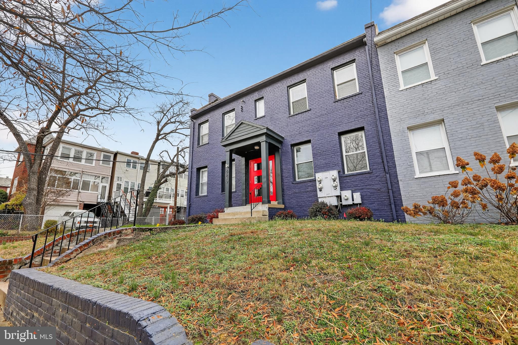 5619 1st Street Northwest, Unit 2 Washington, DC 20011 - Photo 17 of 27 a view of a house with a yard
