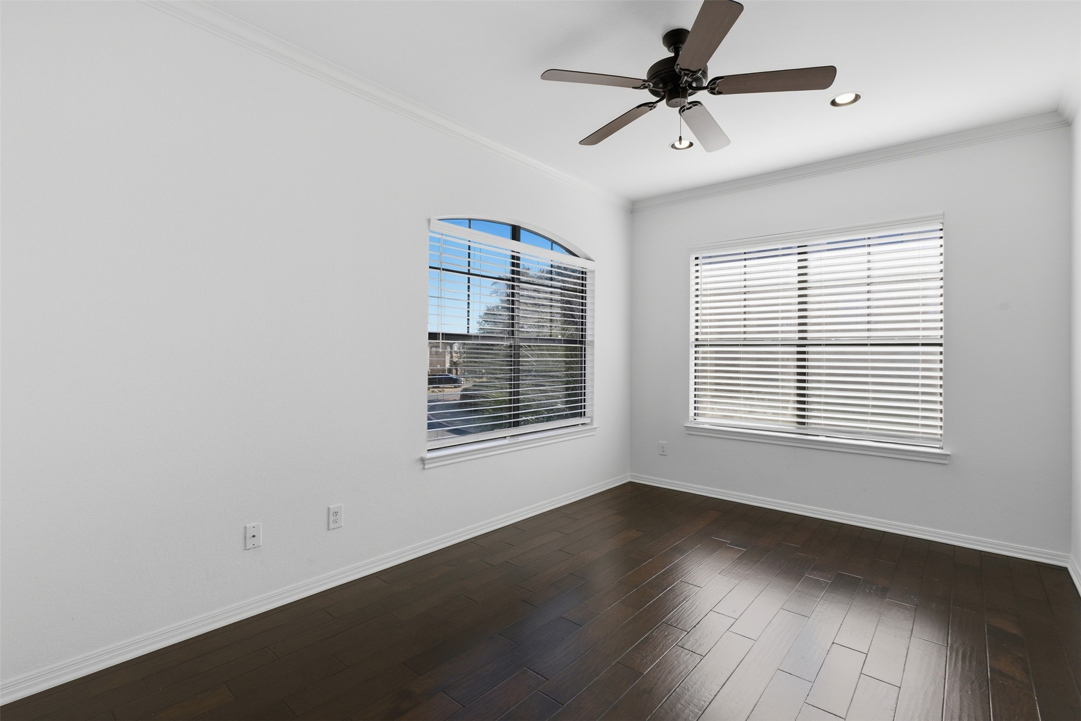 4000 Ranch Road 620 North, Unit 19 Austin, TX 78734 - Photo 32 of 39 a view of an empty room with a window and wooden floor