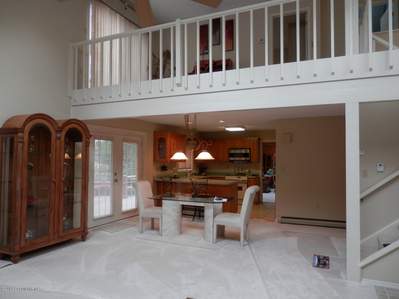 5145 Goose Pond Road Tobyhanna, PA 18466 - Photo 26 of 59 View of kitchen with Loft area above.