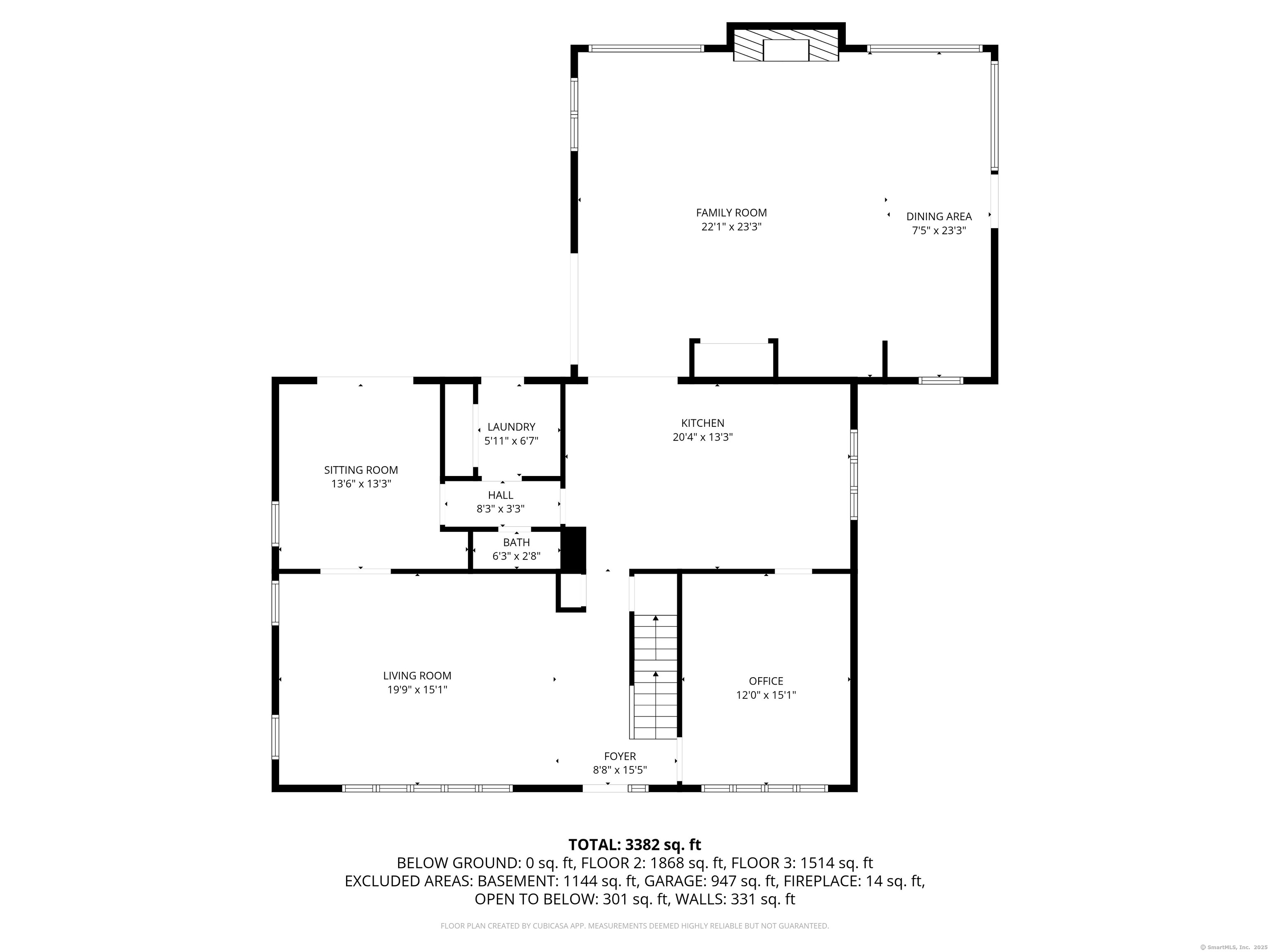 26 Cove Road Brookfield, CT 06804 - Photo 39 of 40 a picture of floor plan