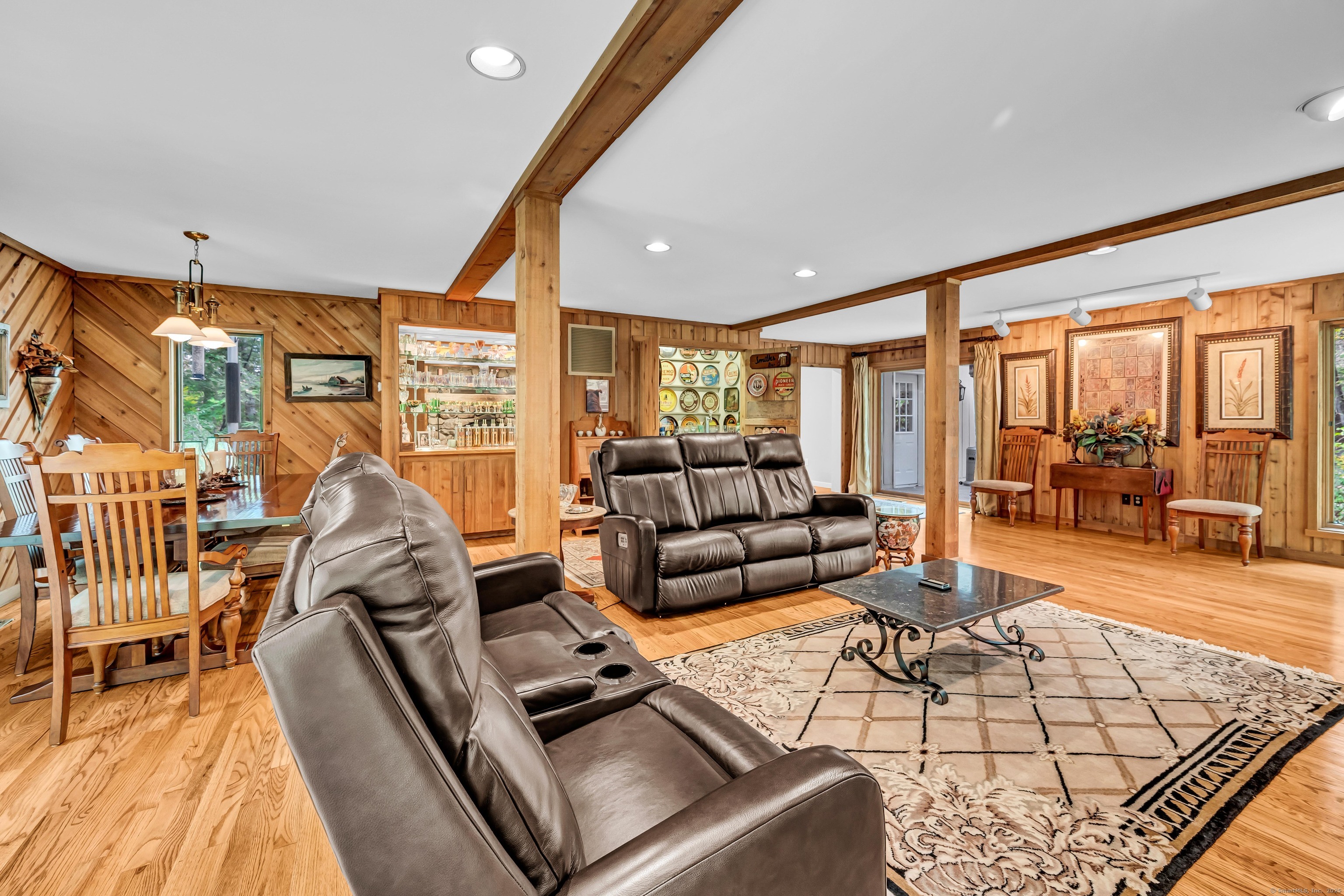 26 Cove Road Brookfield, CT 06804 - Photo 9 of 40 a living room with furniture and a floor to ceiling window