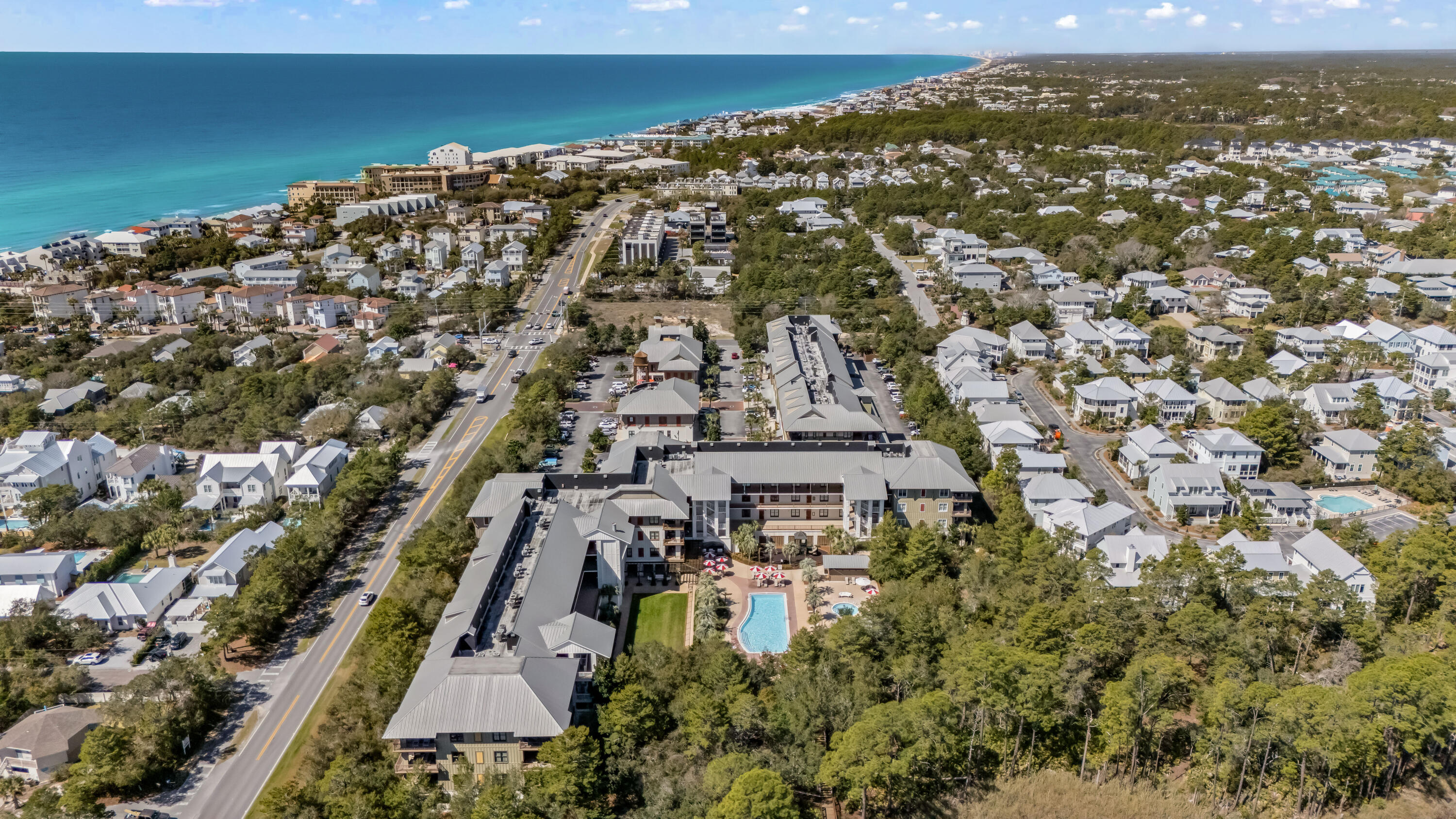 2046 West County Highway 30A, Unit M2428 Santa Rosa Beach, FL 32459 - Photo 49 of 72 RedfishVillageM2-428-Aerial-02