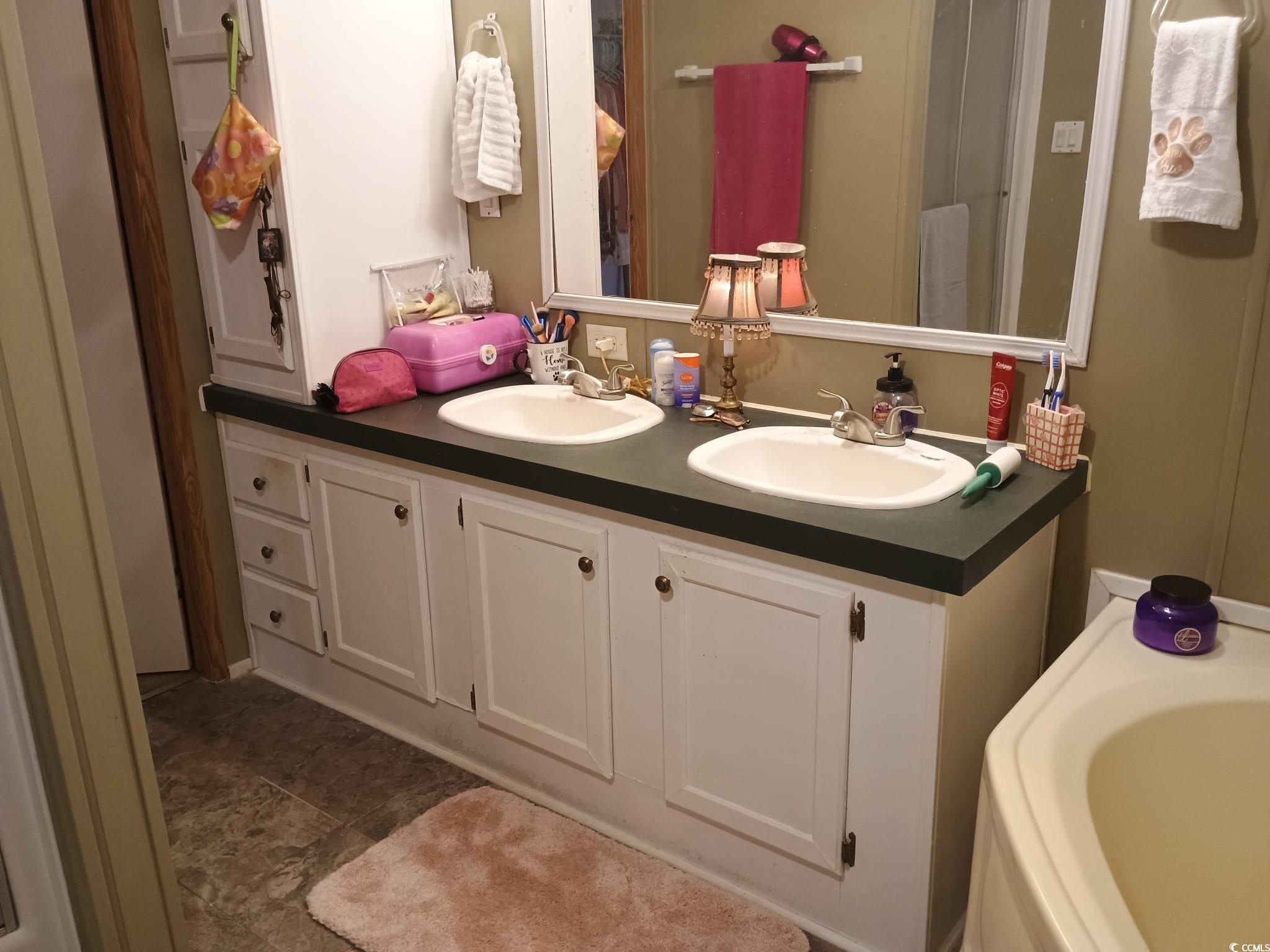 1049 Colonial Lane Conway, SC 29526 - Photo 12 of 27 Full bathroom with double vanity