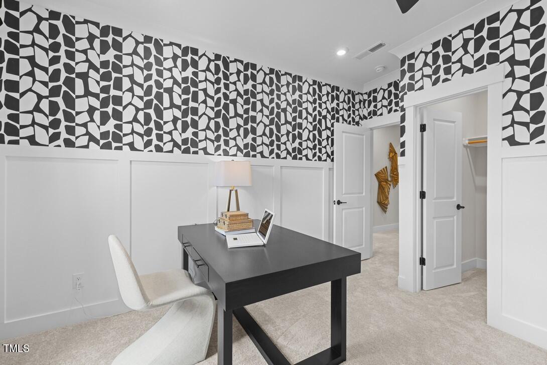 4713 Mint Leaf Lane Raleigh, NC 27612 - Photo 29 of 43 a workspace with furniture and window