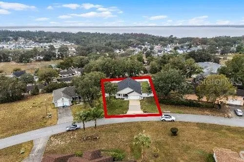 a view of city and ocean