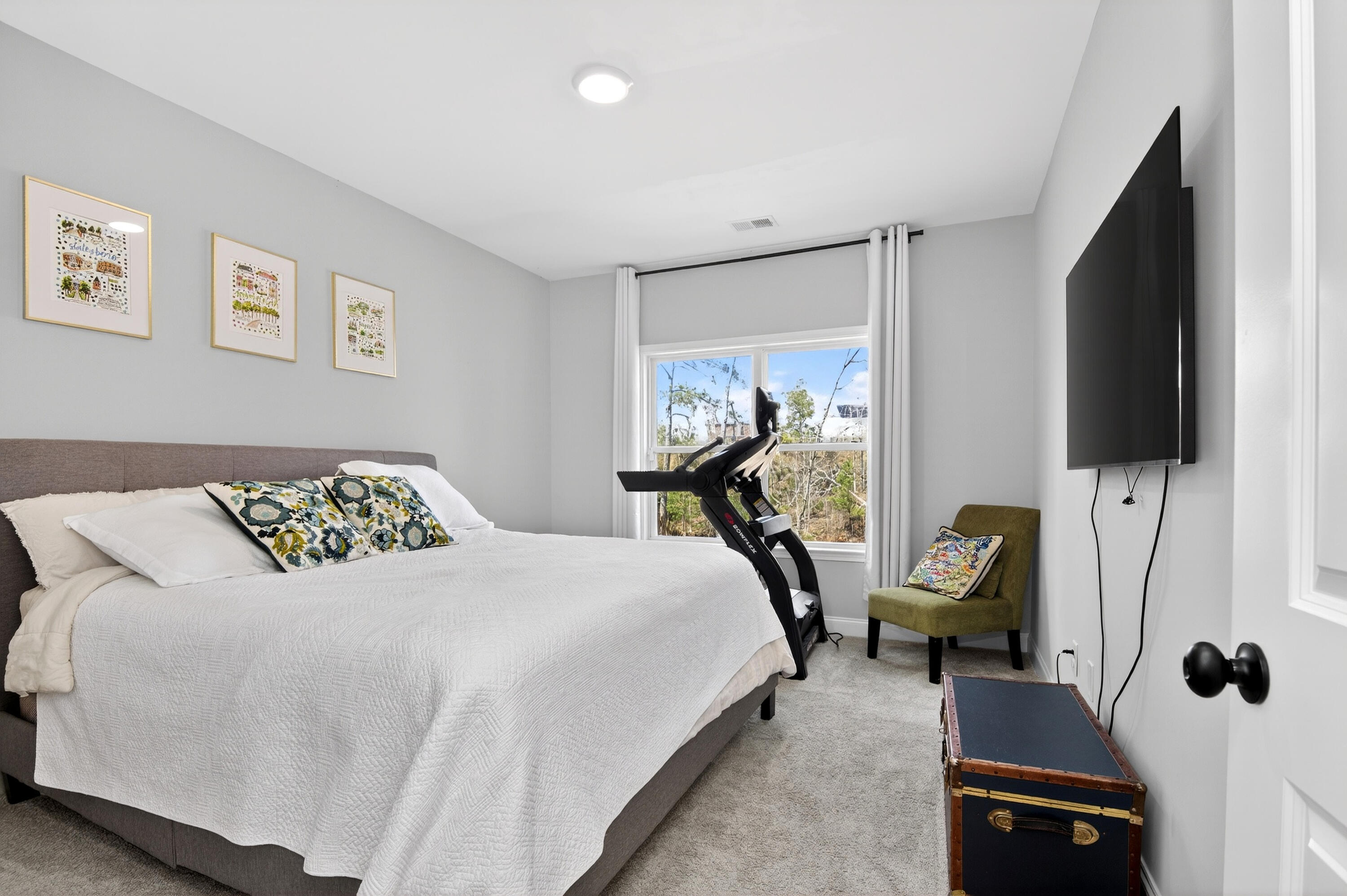 638 Bunchgrass Street Evans, GA 30809 - Photo 26 of 67 Large main floor bedroom shown here with a king size bed and room to spare, perfect for multigenerational living