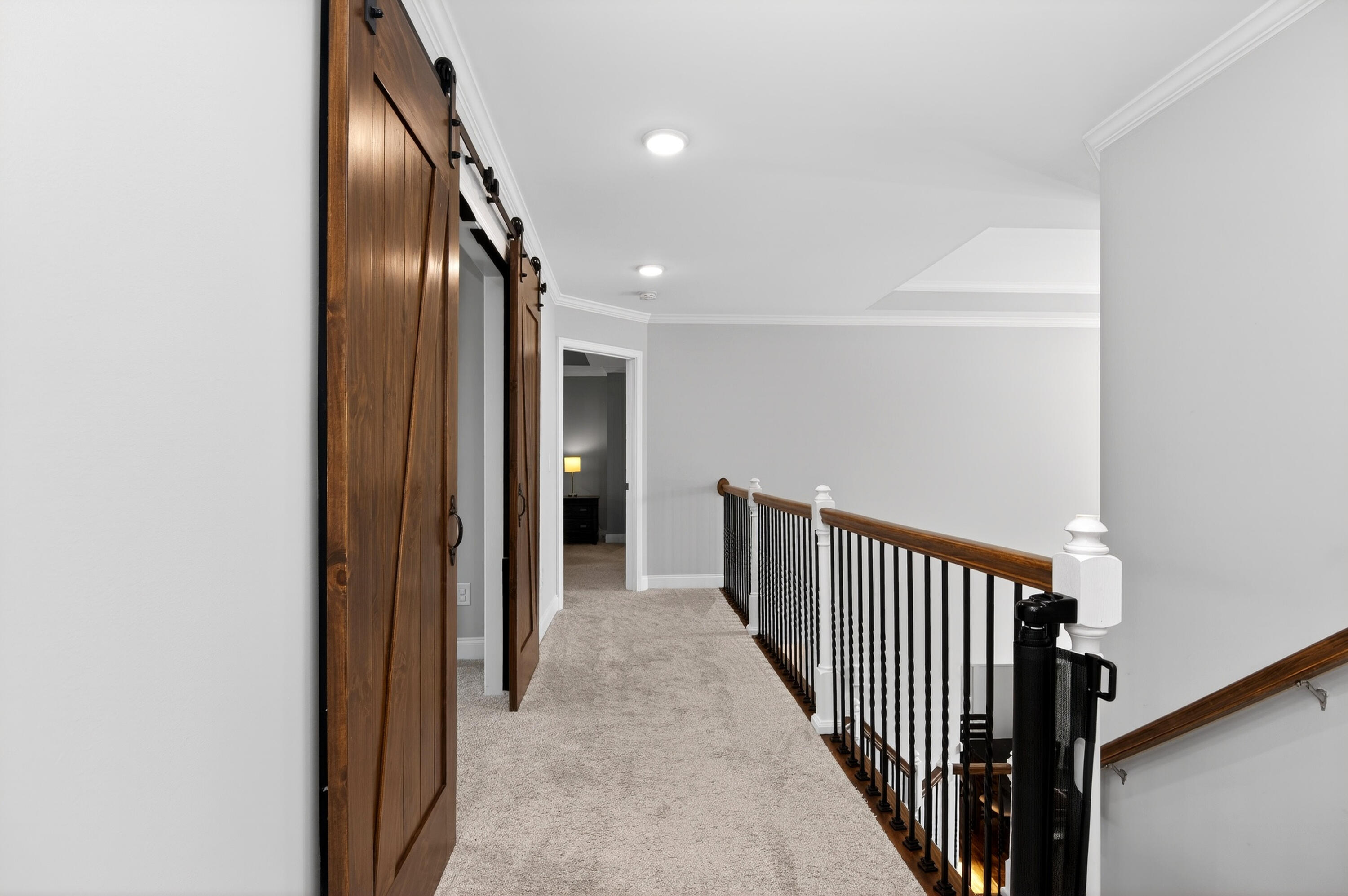 638 Bunchgrass Street Evans, GA 30809 - Photo 29 of 67 Barn door entrance into large bonus room upstairs