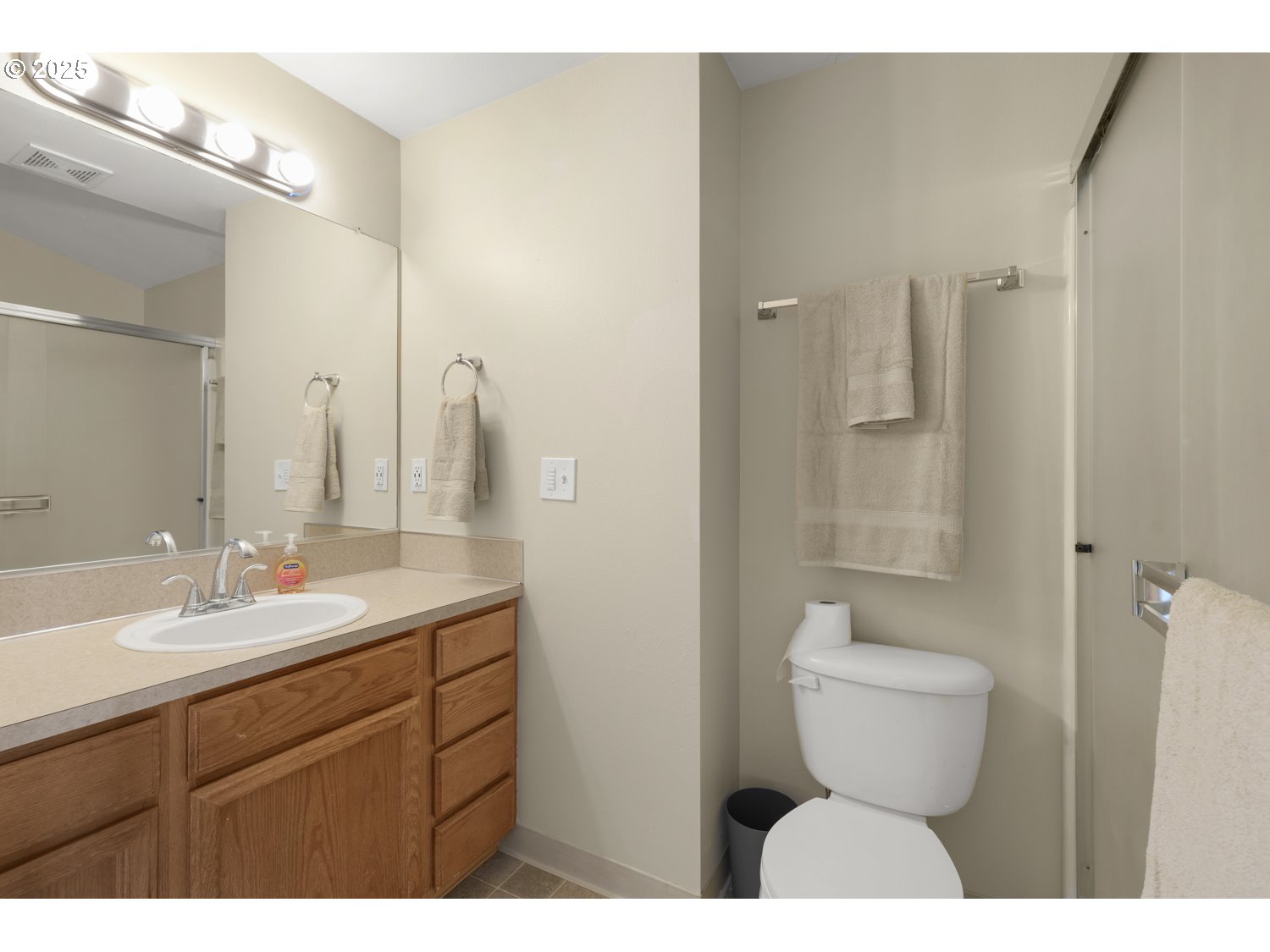 1512 Southwest 5th Street Battle Ground, WA 98604 - Photo 20 of 25 a bathroom with a sink toilet and shower