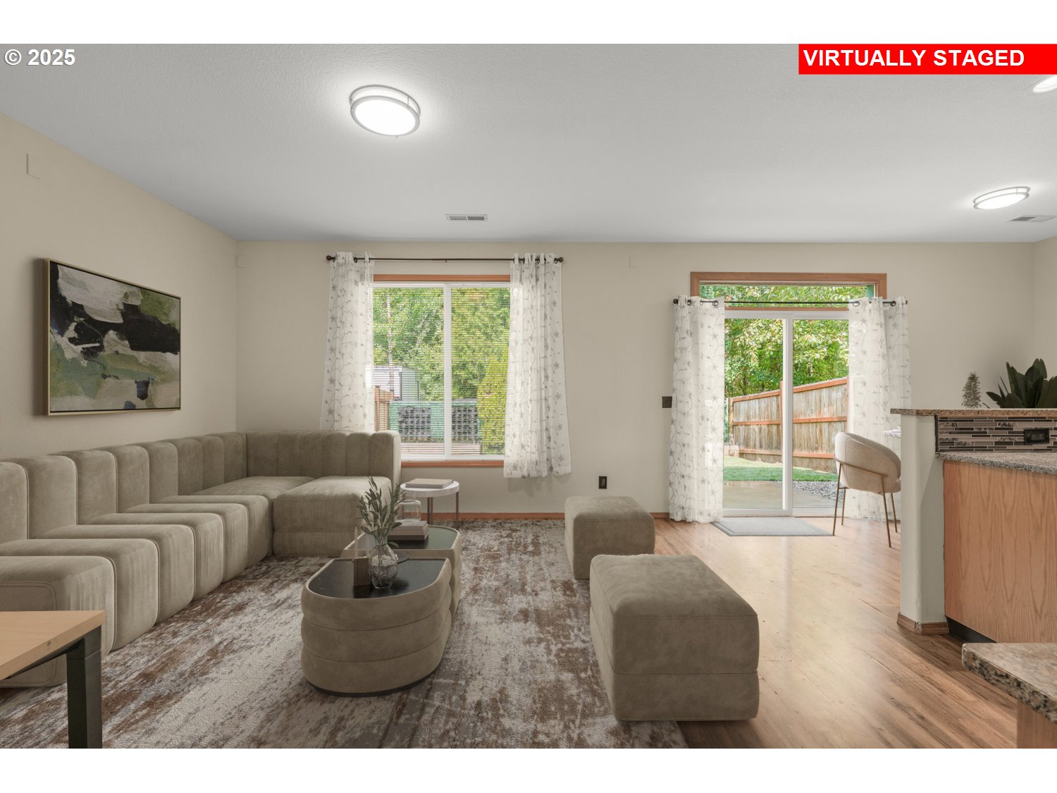 1512 Southwest 5th Street Battle Ground, WA 98604 - Photo 2 of 25 a living room with furniture and a large window