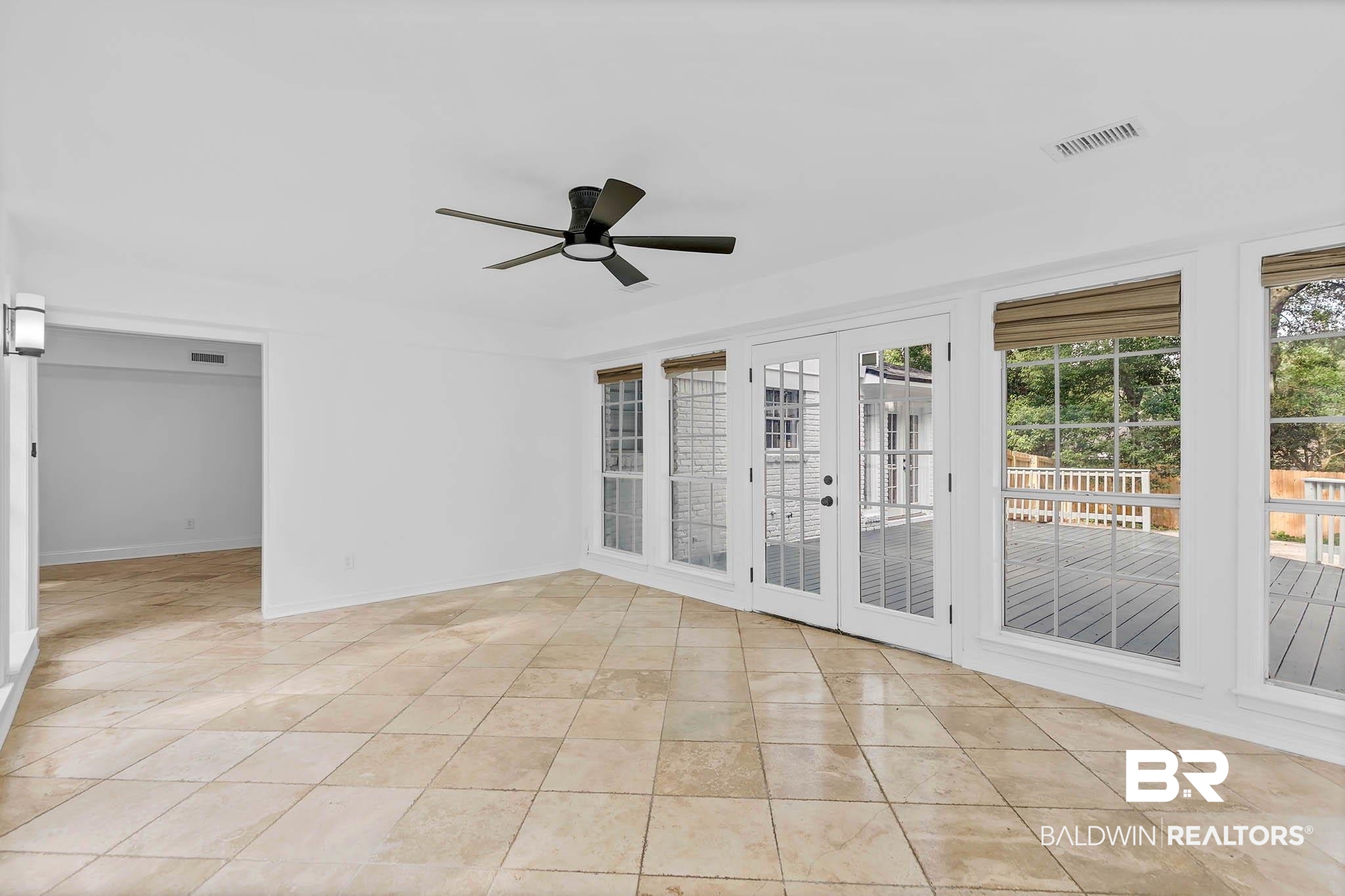 4705 Sherry Court Mobile, AL 36693 - Photo 29 of 100 Spare room with a ceiling fan and light tile patterned floors