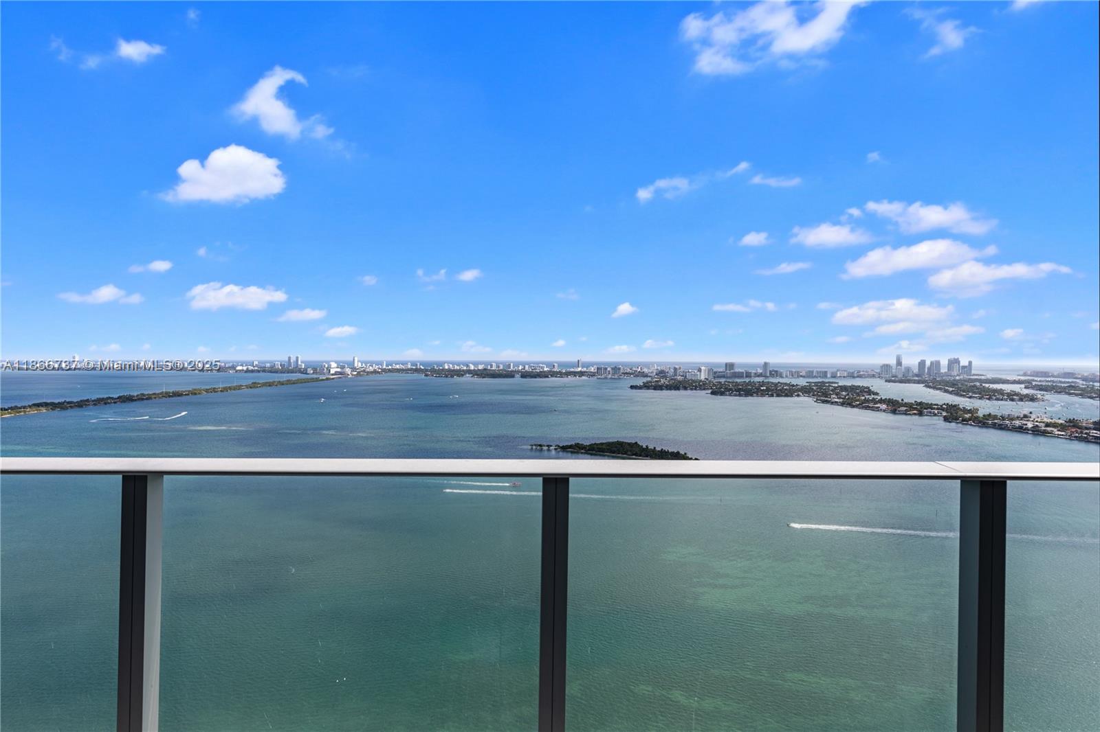 700 Northeast 24th Street, Unit 4206 Miami, FL 33137 - Photo 2 of 79 a view of a balcony with an outdoor space