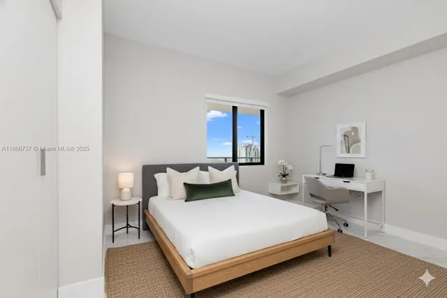 a view of an ocean with city view