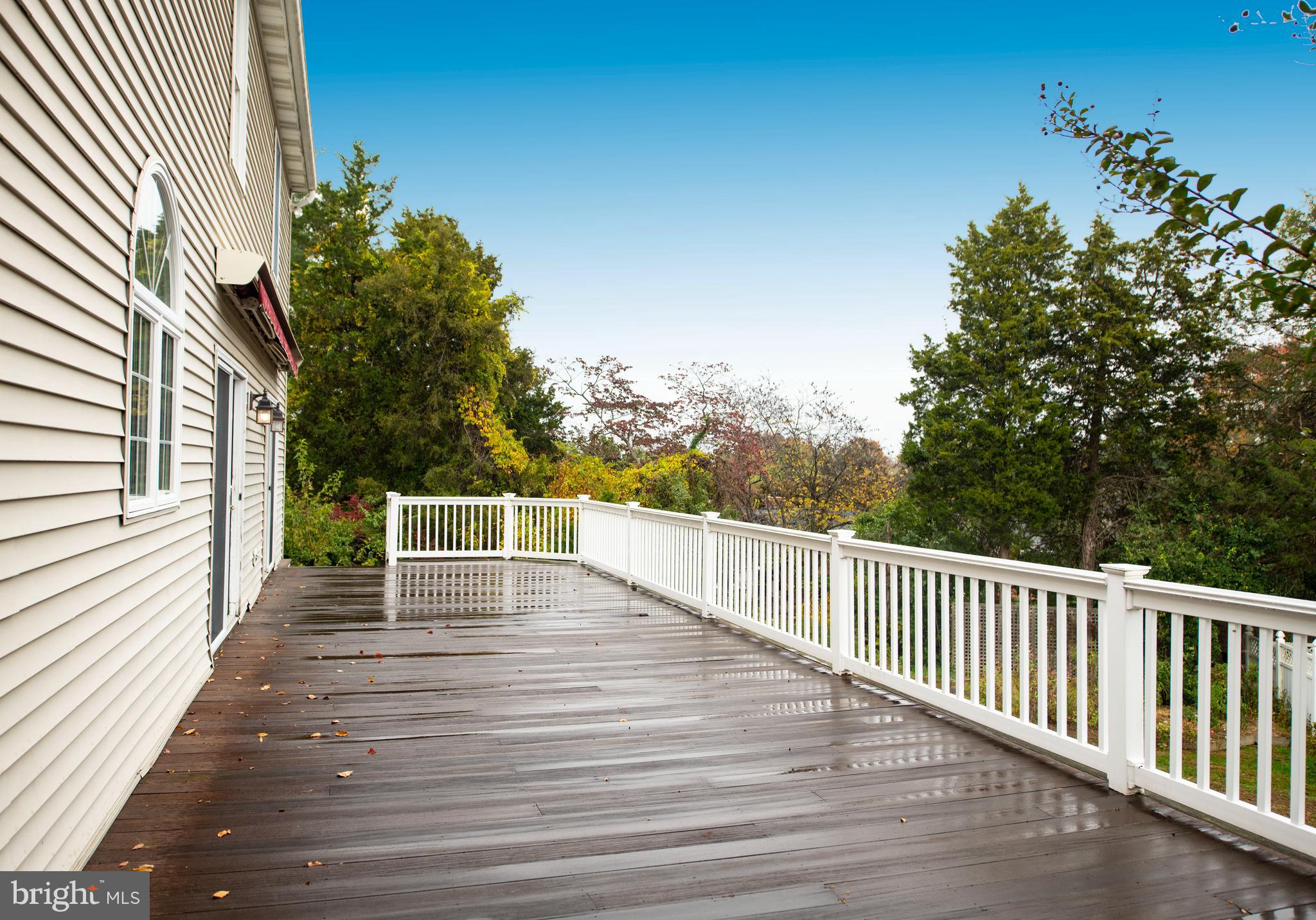 1401 Woodridge Manor Road Fallston, MD 21047 - Photo 26 of 29 Large deck to enjoy the sun or sit under awning