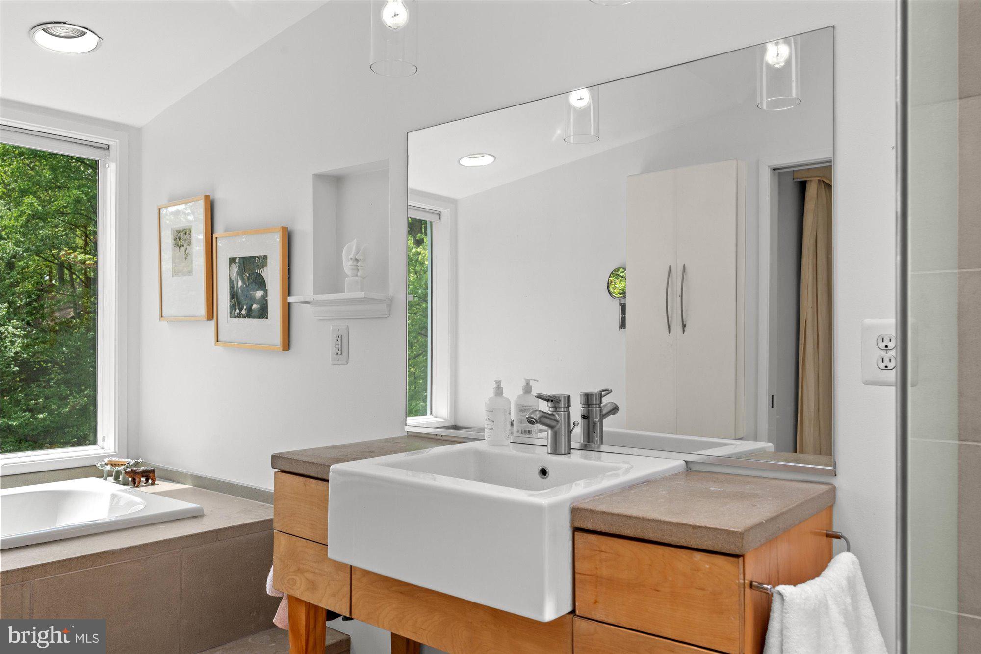 2002 Cutwater Court Reston, VA 20191 - Photo 53 of 91 Mirror with built in storage cabinet