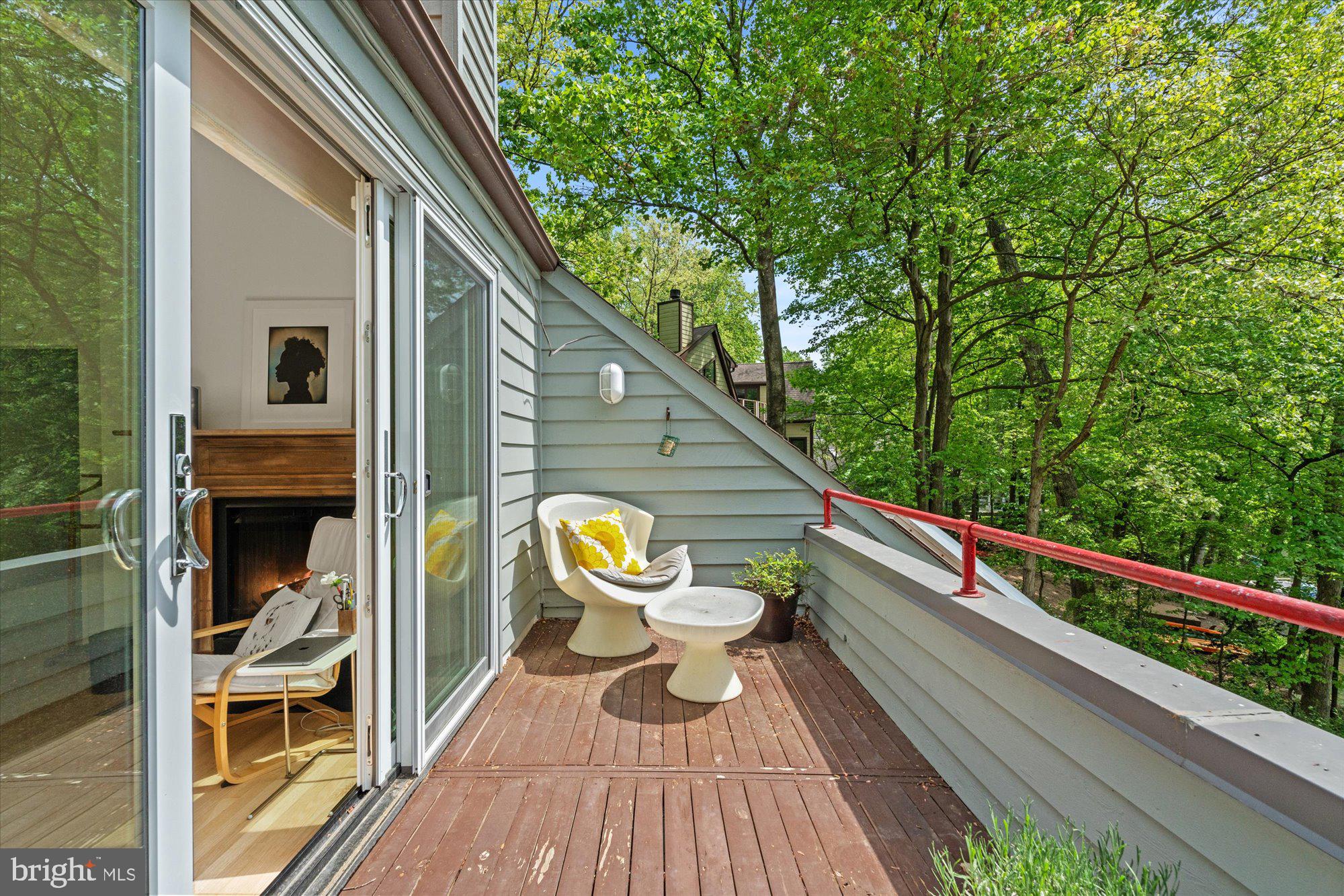 2002 Cutwater Court Reston, VA 20191 - Photo 56 of 91 Balcony off of Primary Bedroom