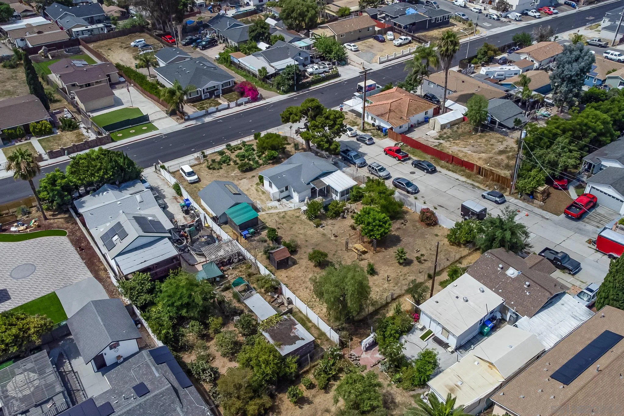 7054 Lisbon Street San Diego, CA 92114 - Photo 35 of 38 an aerial view of residential houses with outdoor space