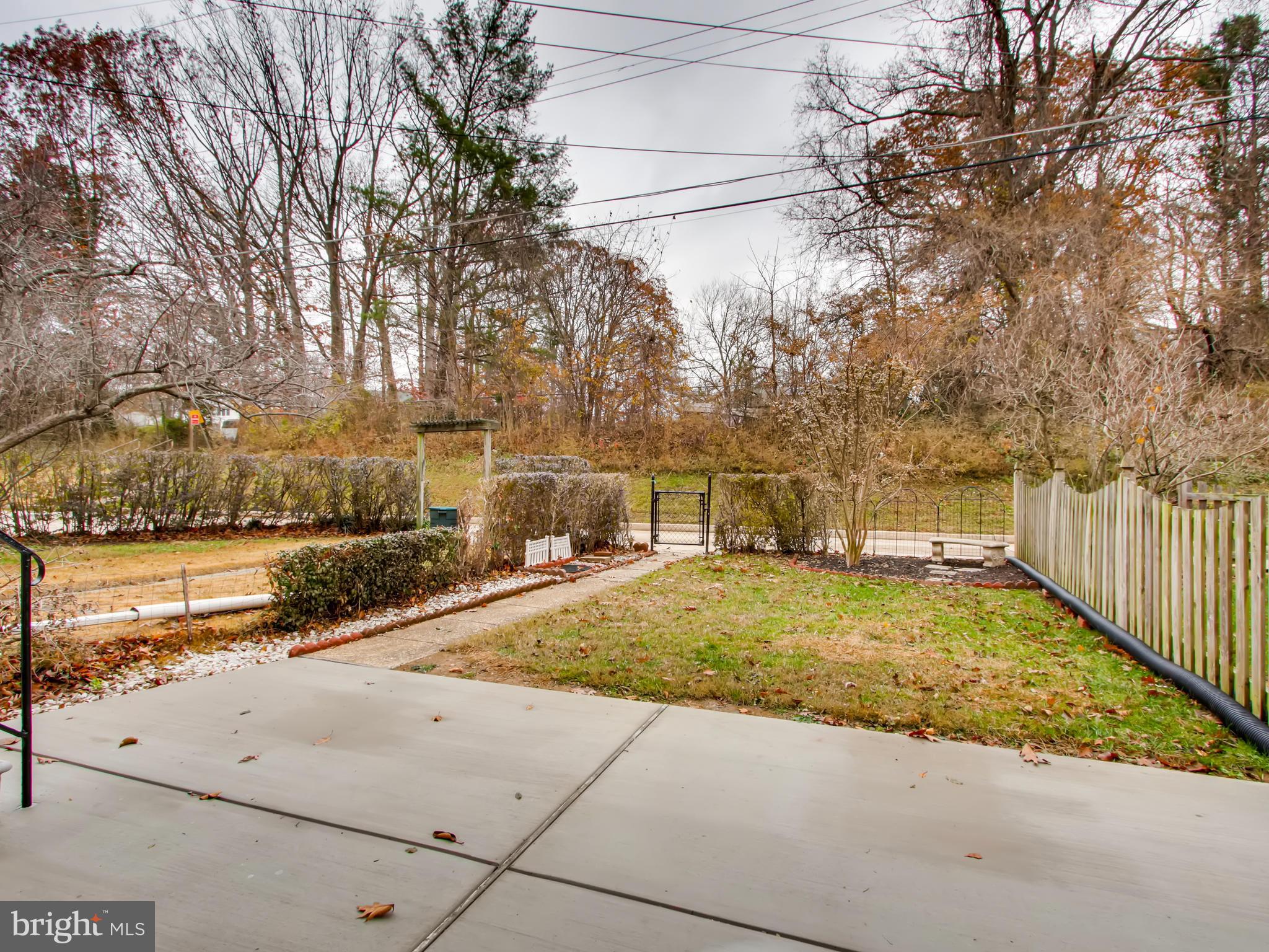 1904 Edgewood Road Baltimore, MD 21286 - Photo 17 of 17 Yard back to woods.