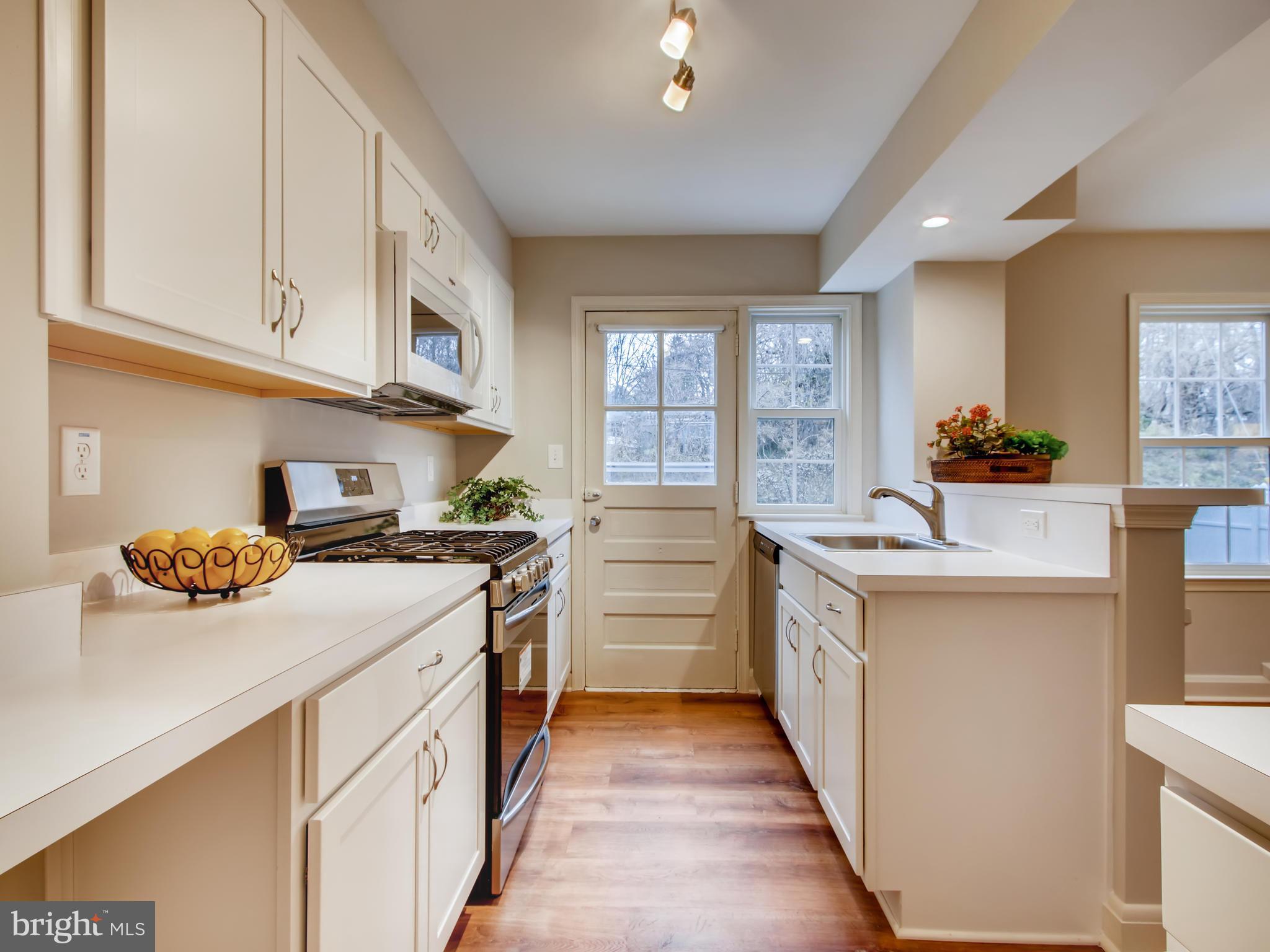 1904 Edgewood Road Baltimore, MD 21286 - Photo 6 of 17 Brand new white kitchen.