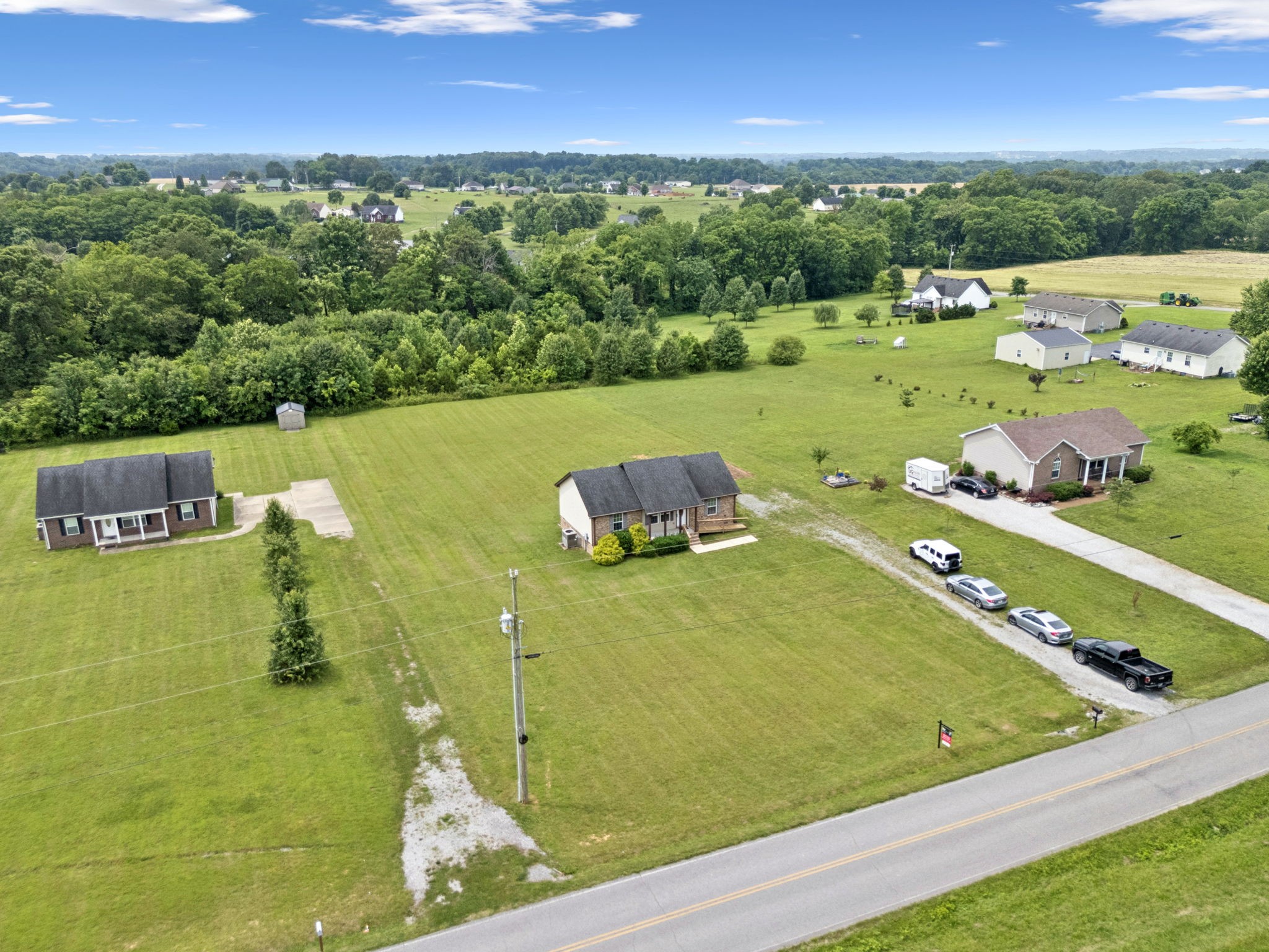819 White Road Portland, TN 37148 - Photo 17 of 21 a view of a swimming pool and a yard