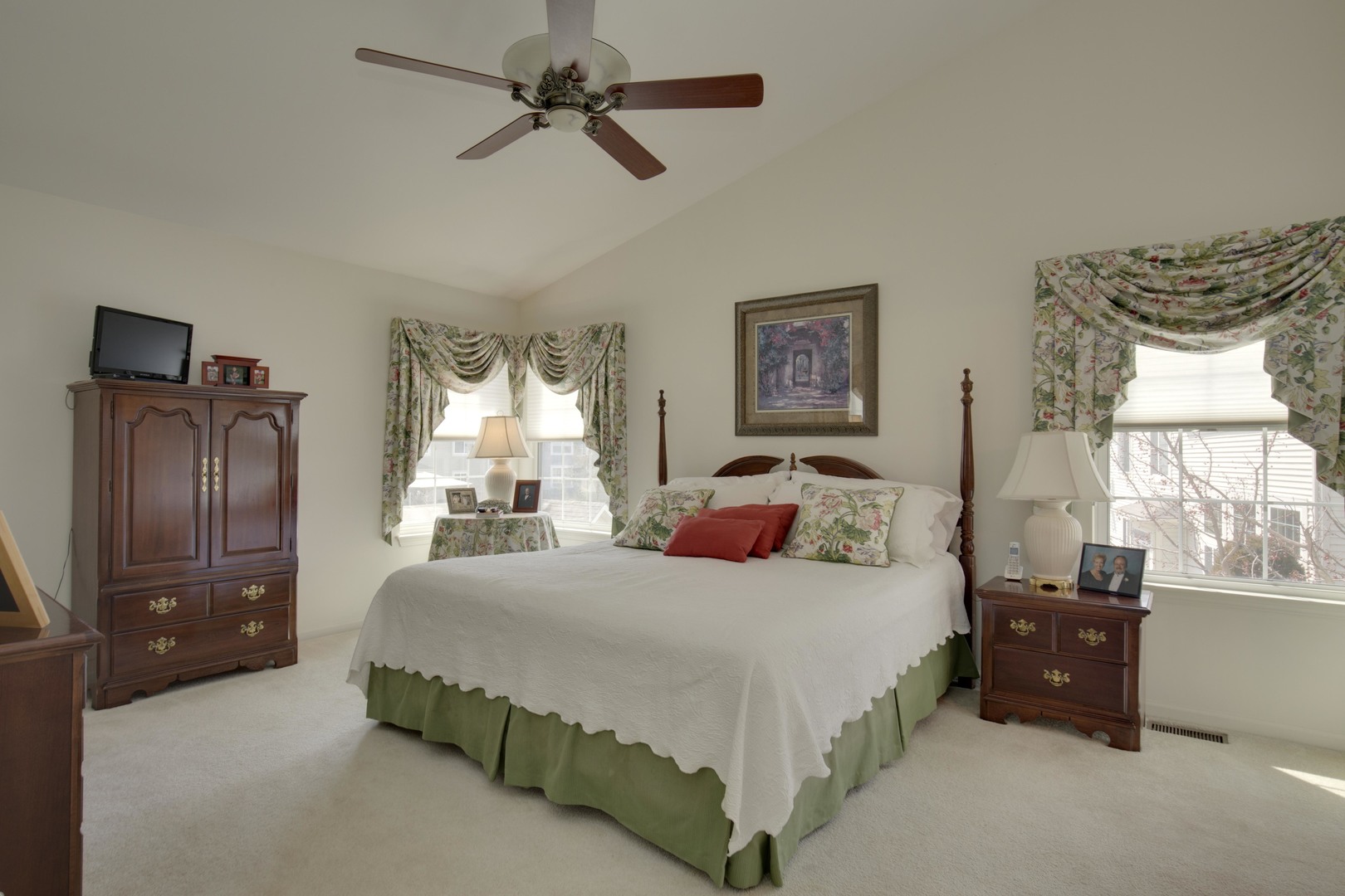 9610 Newton Road Huntley, IL 60142 - Photo 13 of 23 a bedroom with a bed and a window