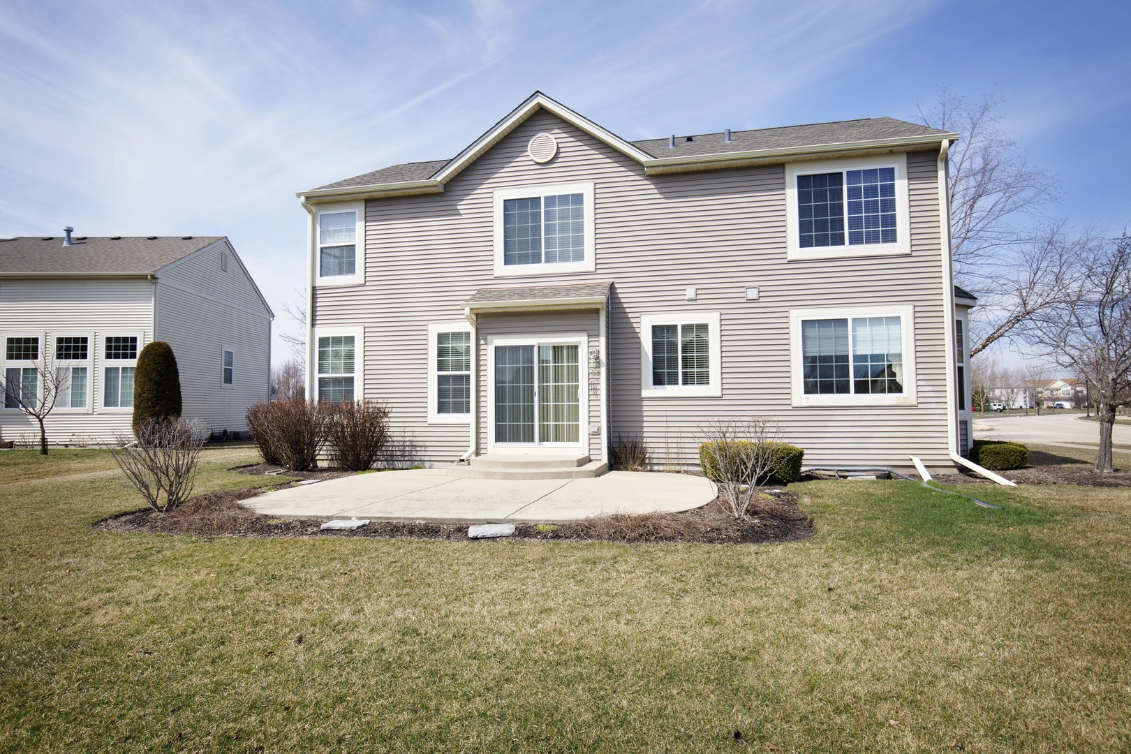 9610 Newton Road Huntley, IL 60142 - Photo 20 of 23 a house view with a outdoor space