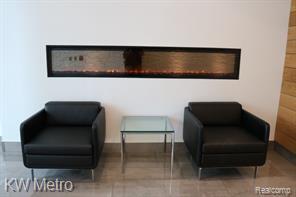 350 North Main Street, Unit 716 Royal Oak, MI 48067 - Photo 25 of 35 Lobby Fireplace