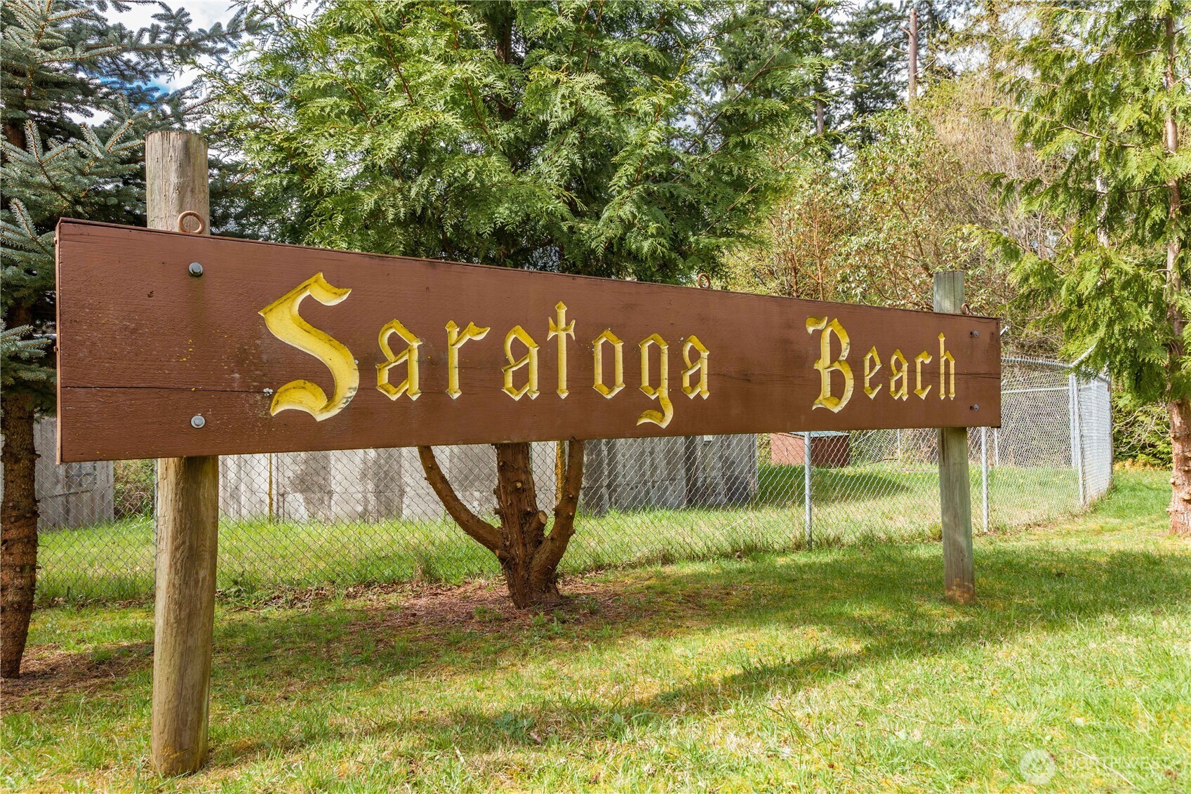 3276 East Harbor Road Langley, WA 98260 - Photo 34 of 37 a view of sign board with trees
