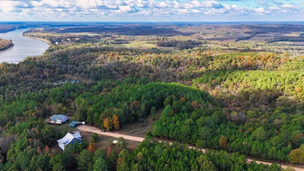 a view of a city with ocean view