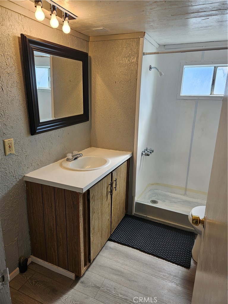 2801 Johnson Road Frazier Park, CA 93225 - Photo 4 of 6 a bathroom with a sink and a mirror