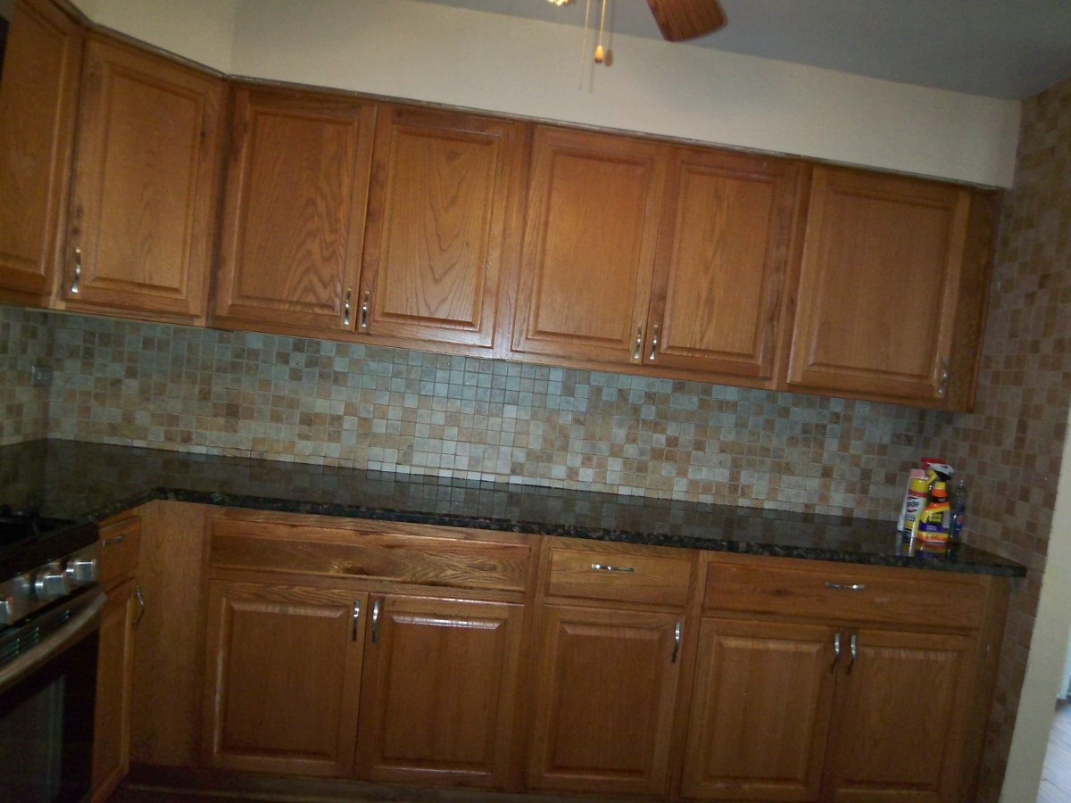 1925 Georgetown Lane Hoffman Estates, IL 60169 - Photo 9 of 29 a kitchen with granite countertop cabinets and white appliances
