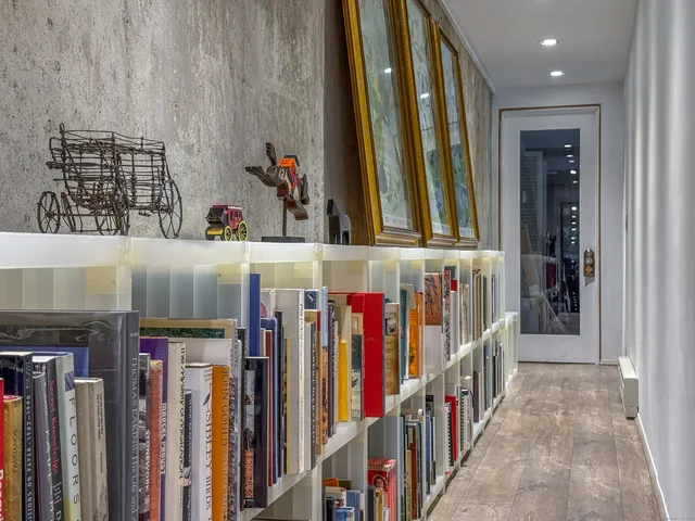 a view of water heater room