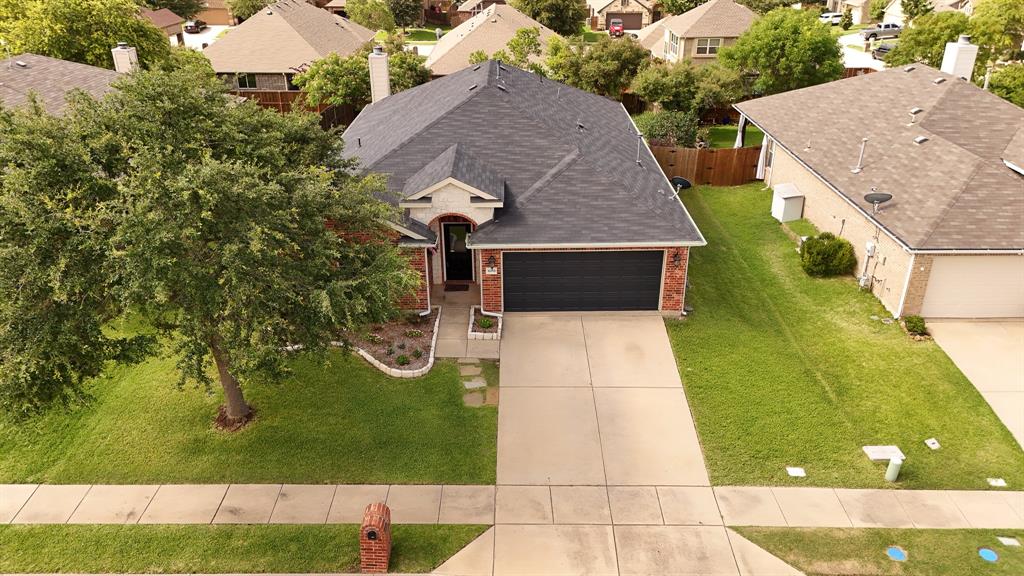 1070 Shepard Lane Lavon, TX 75166 - Photo 29 of 29 an aerial view of a house with yard