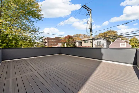 a view of balcony and deck