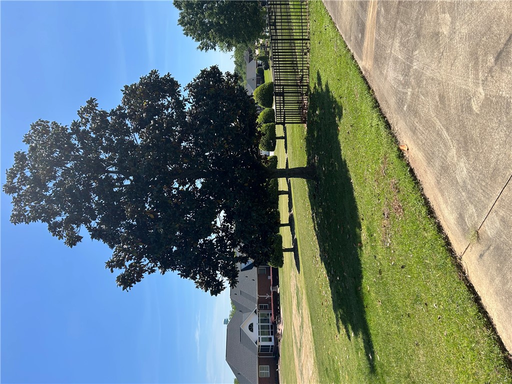 116 Buttercup Trail Anderson, SC 29621 - Photo 47 of 49 Lush landscaping and paved pathway frame this inviting property under a clear sky.