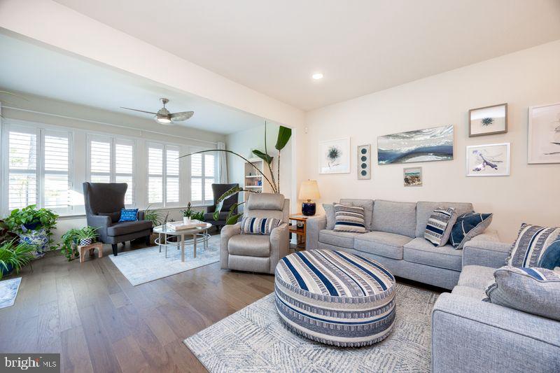 1008 Campbell Way Hatfield, PA 19440 - Photo 13 of 33 a living room with furniture and a flat screen tv